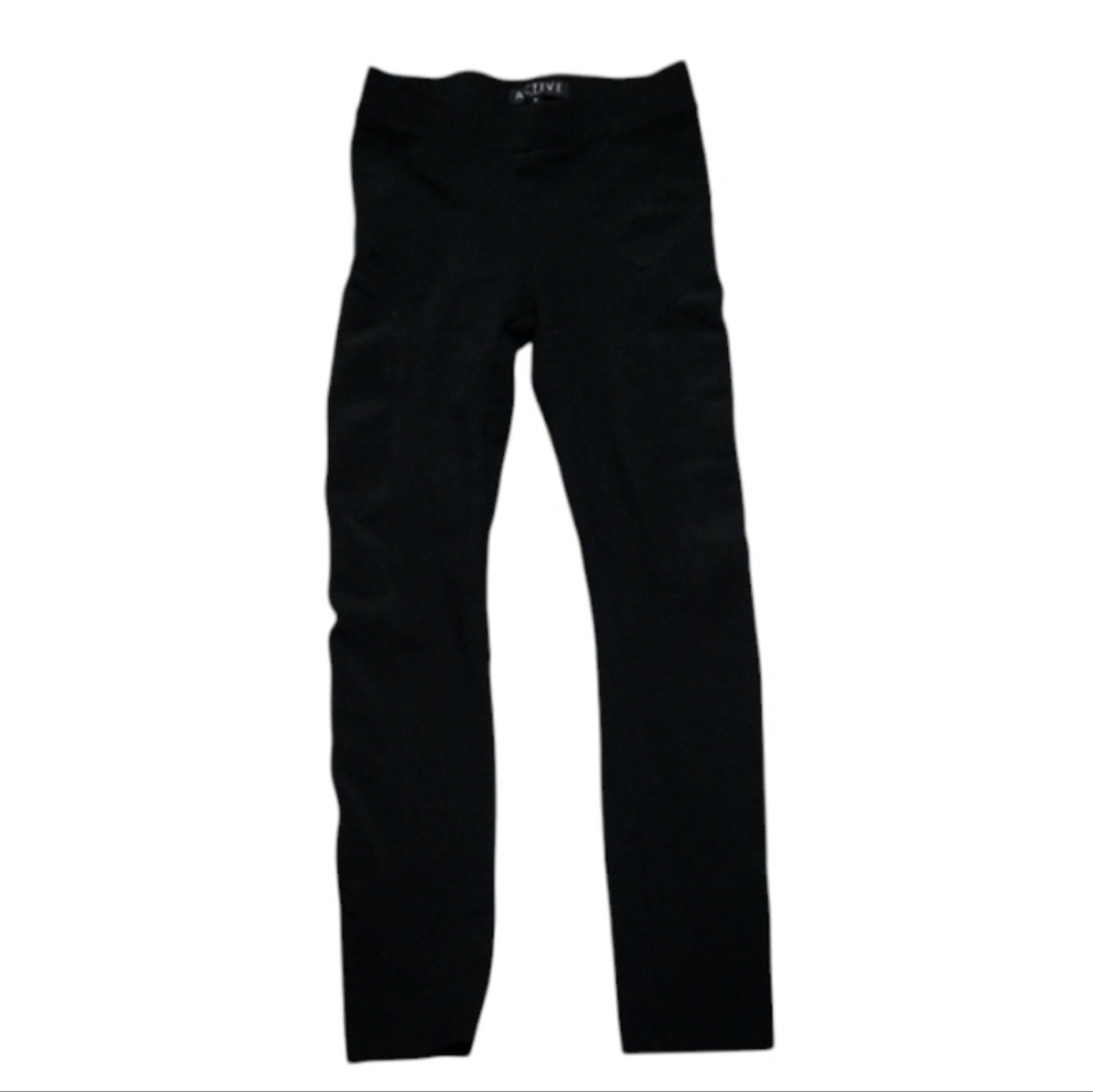 Active USA Classic Black Leggings